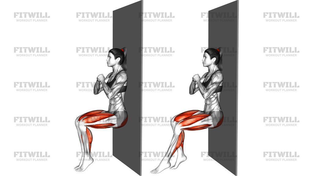 Alternate Leg Kick Sit Agains Wall