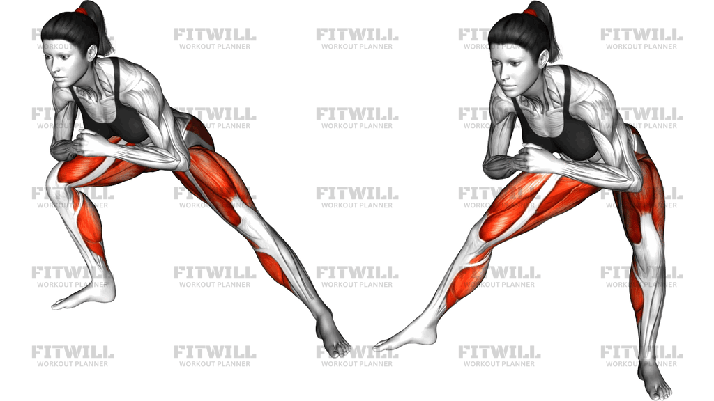 Side Lunge Stretch (Version 2)