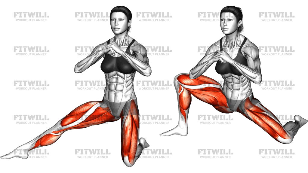 Half Kneeling Side Lunge