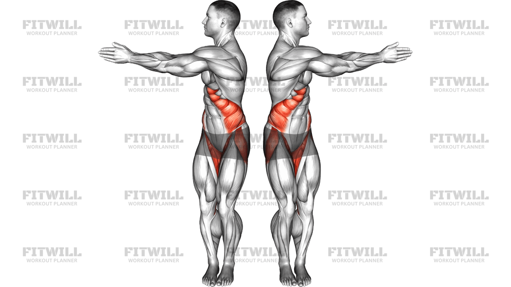 Ab Twist Toe Tap