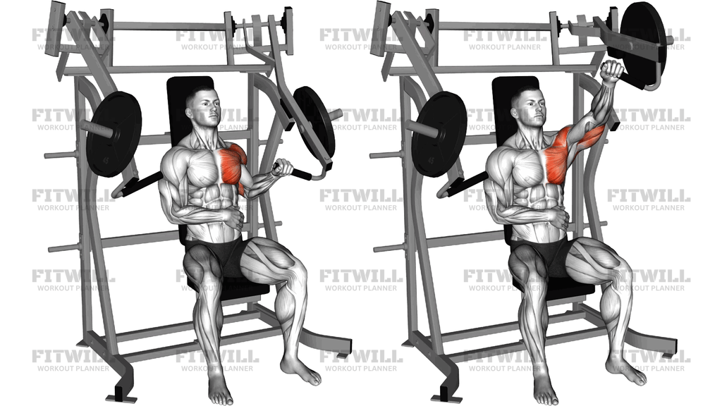 Lever Incline Single Arm Chest Press