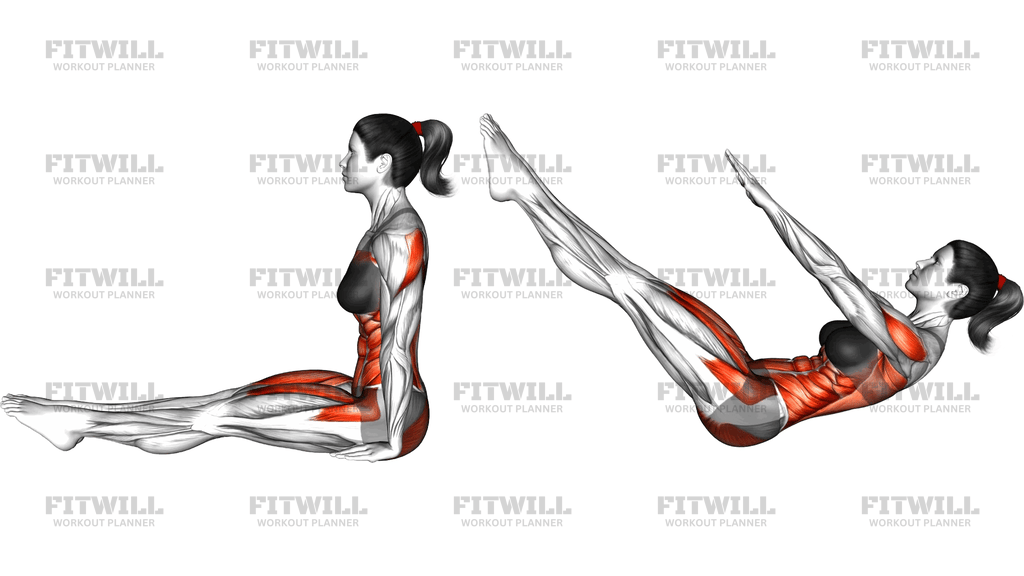 Teaser Pilates Stretching