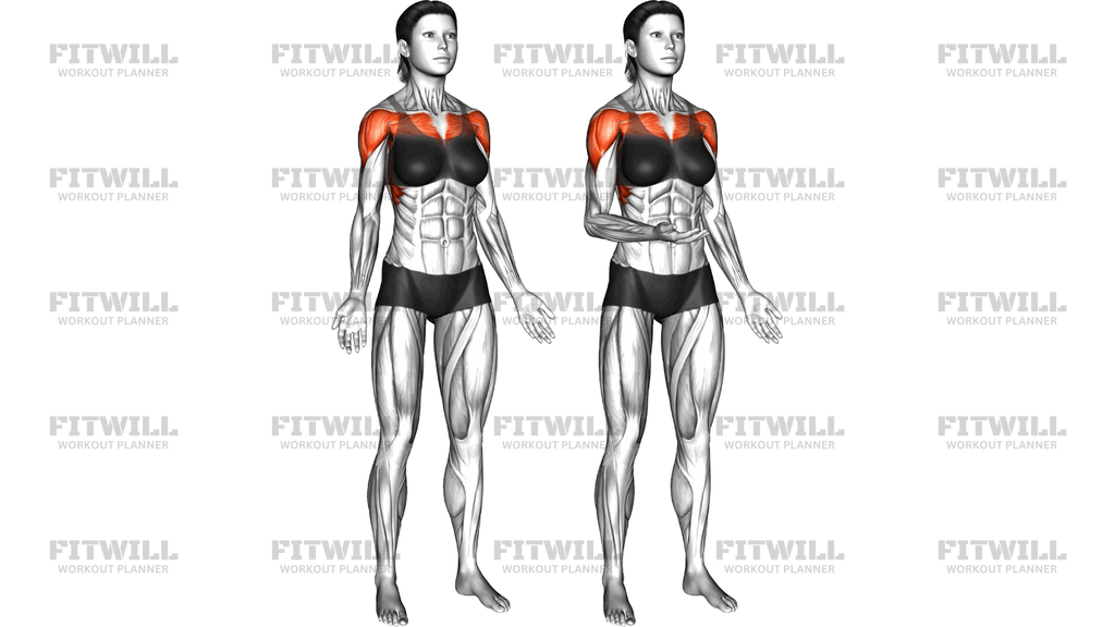 Standing Shoulder Medial And Lateral Rotation