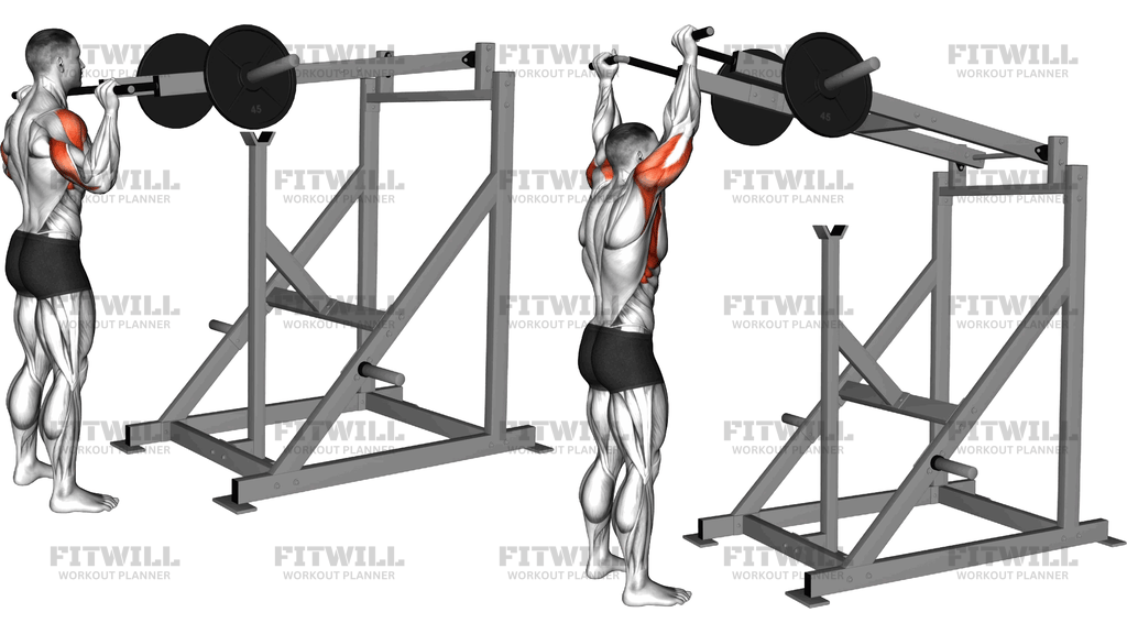 Stehender Viking Press An Der Hebelmaschine