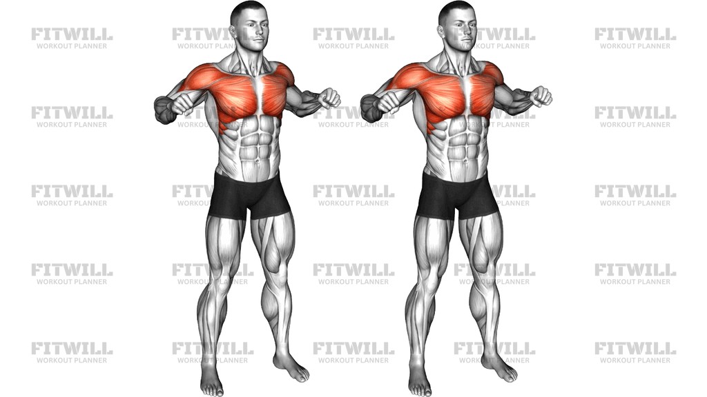 Standing Diagonal Grab