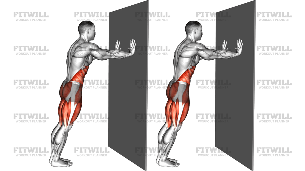 Cross Mountain Climber Kick Against Wall