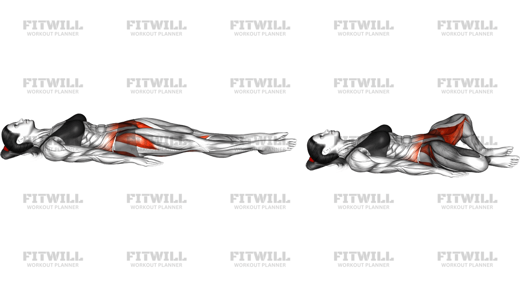 Lying Heel To Heel Dragback