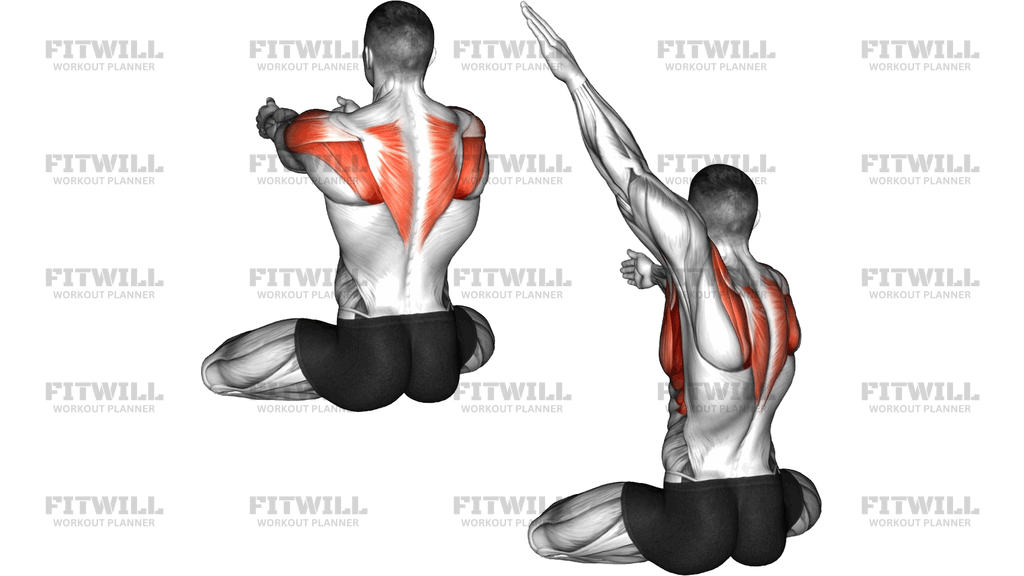 Seated Alternate Arms Archer Back Rotation