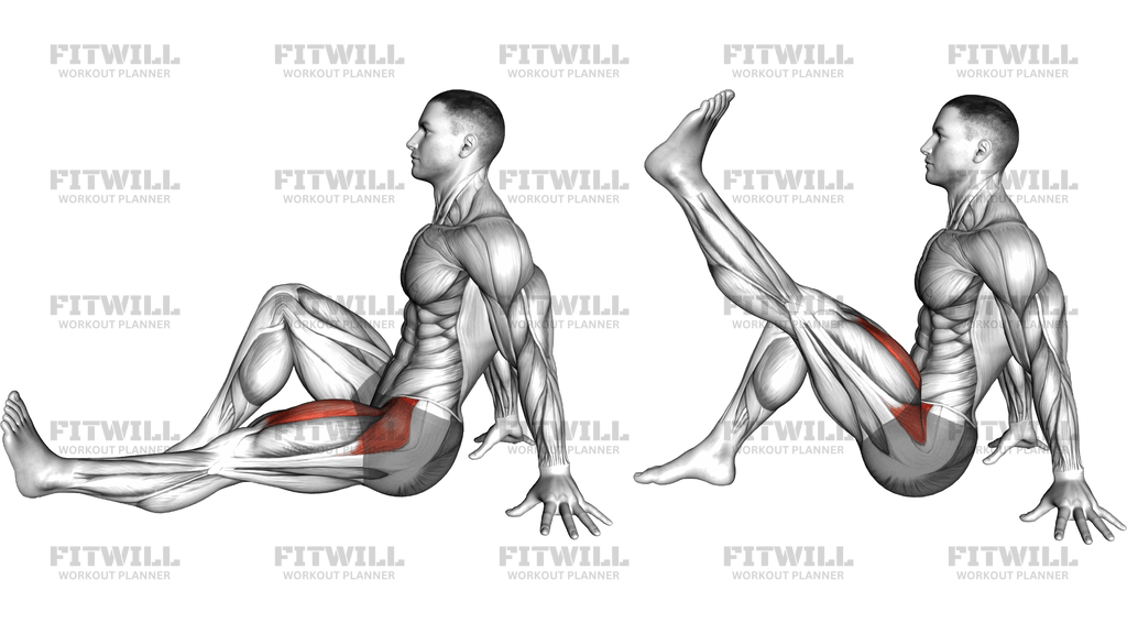 Seated Single Leg Raise