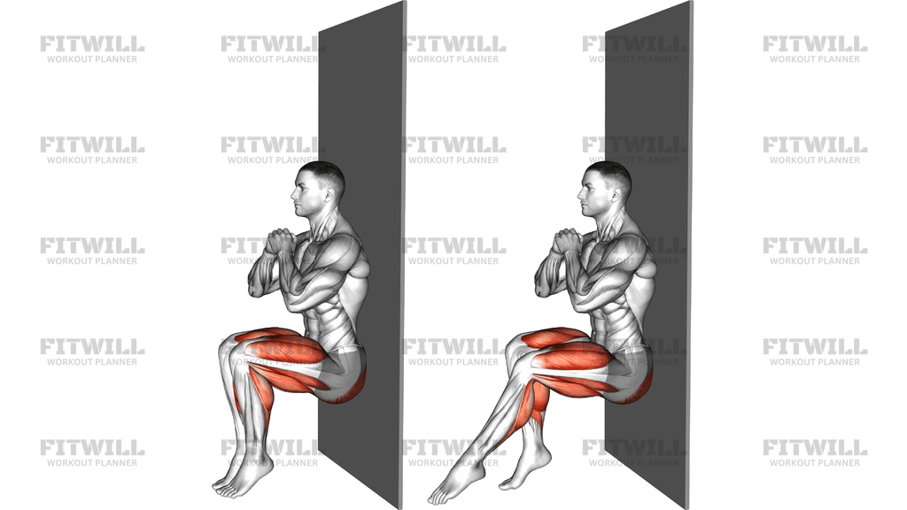 Alternate Leg Kick Sit Agains Wall
