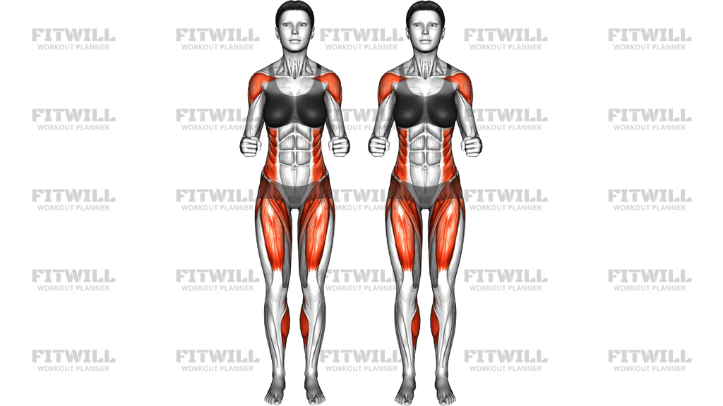 Lateral Raise Side Step