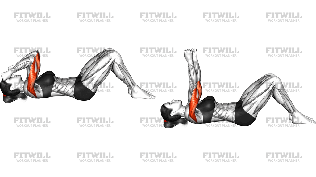 Lying Overhead Arm Extension