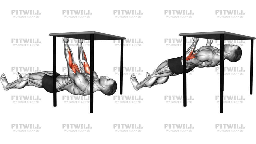Biceps Table Row