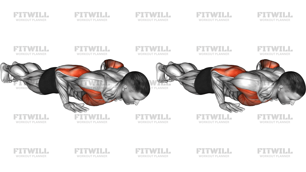 Half Push Up Max Rep