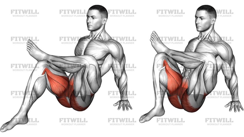 Seated Figure 4 Stretch