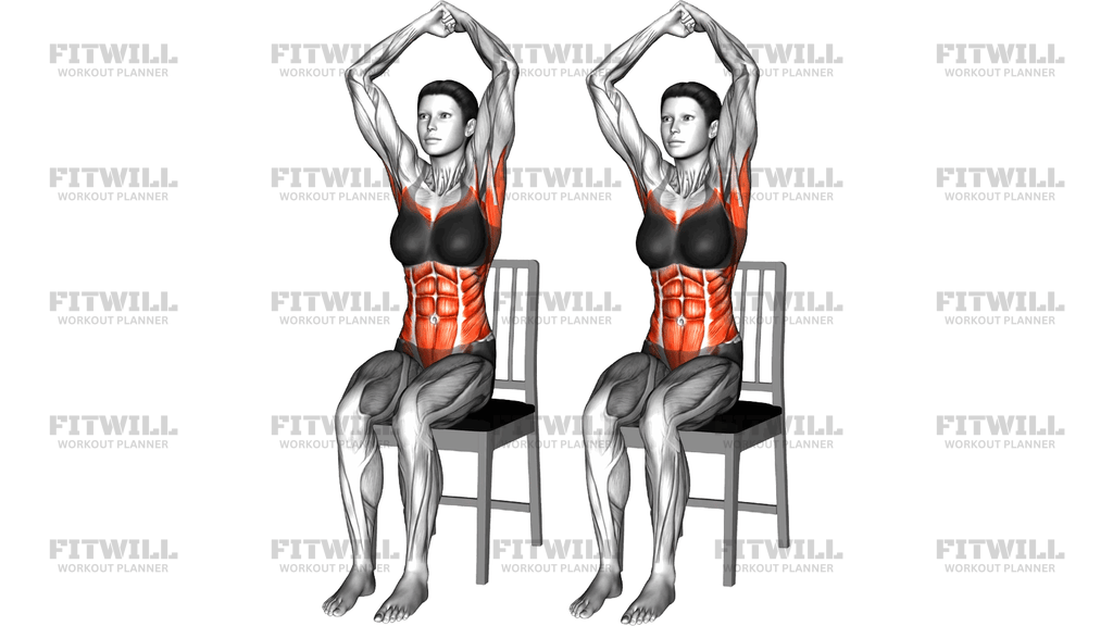 Sitting Woodchopper On A Chair