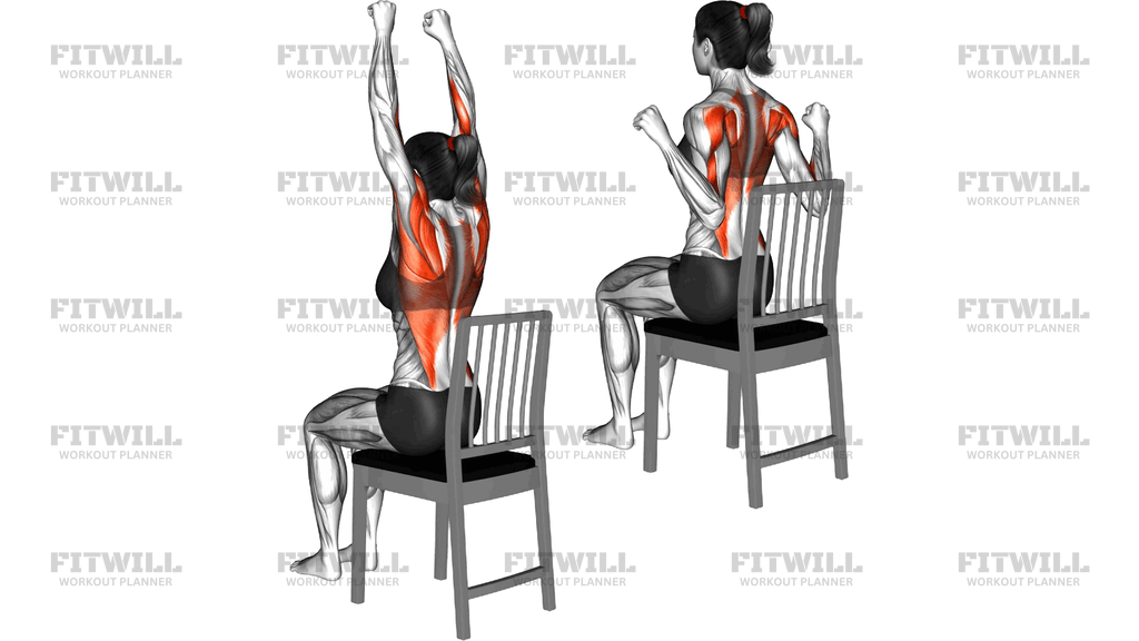 Sitting Lat Pulldown On A Chair