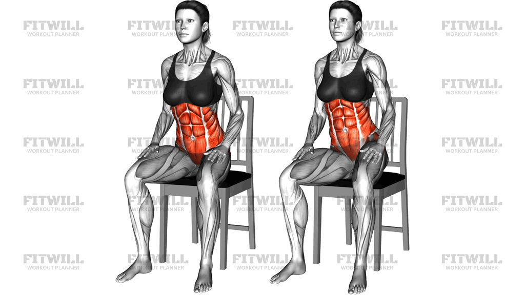 Sitting Hip Rotation On A Chair