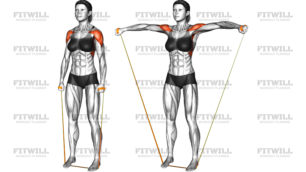 Resistance Band Lateral Raise