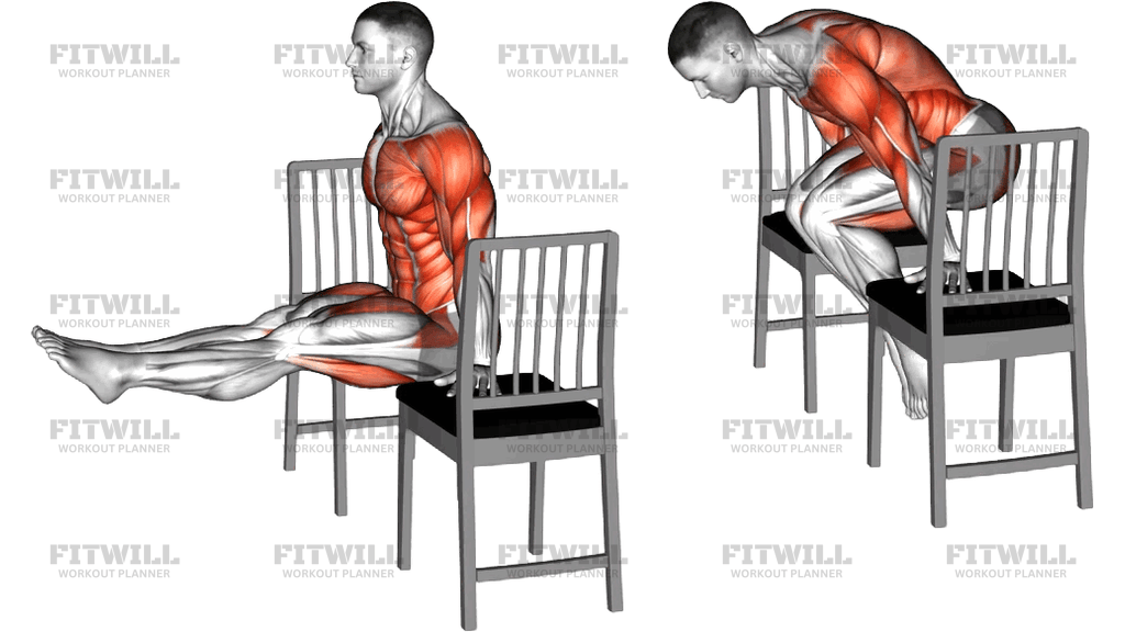 Planche On A Chair