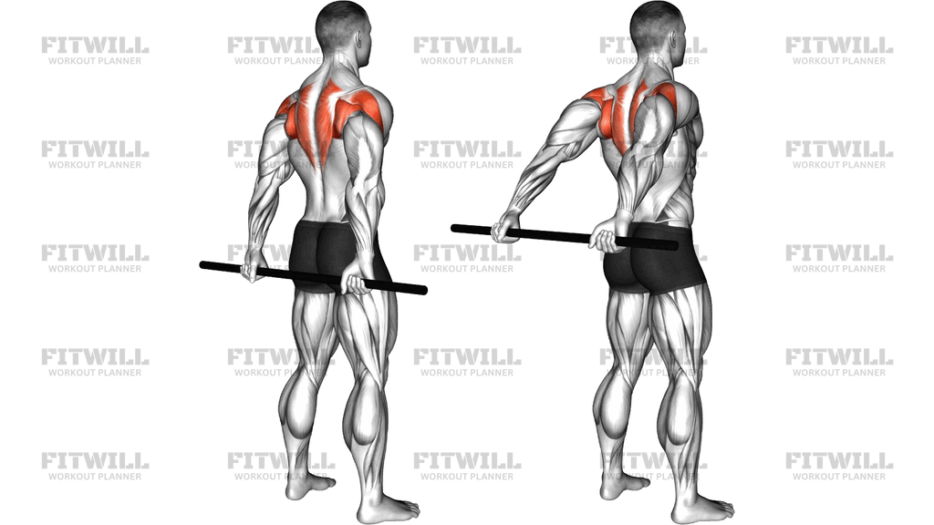 Stick Standing Shoulder Mobilization In Extension