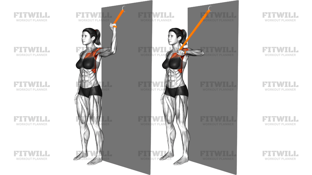 Resistance Band Standing Shoulder Internal Rotatio