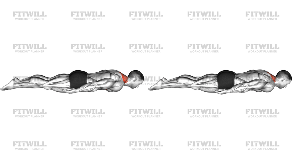Lying Upper Trapezius Press