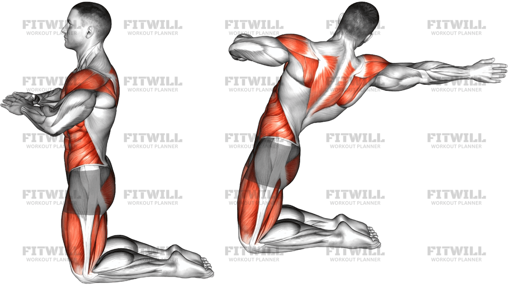 Kneeling Backwards Reach