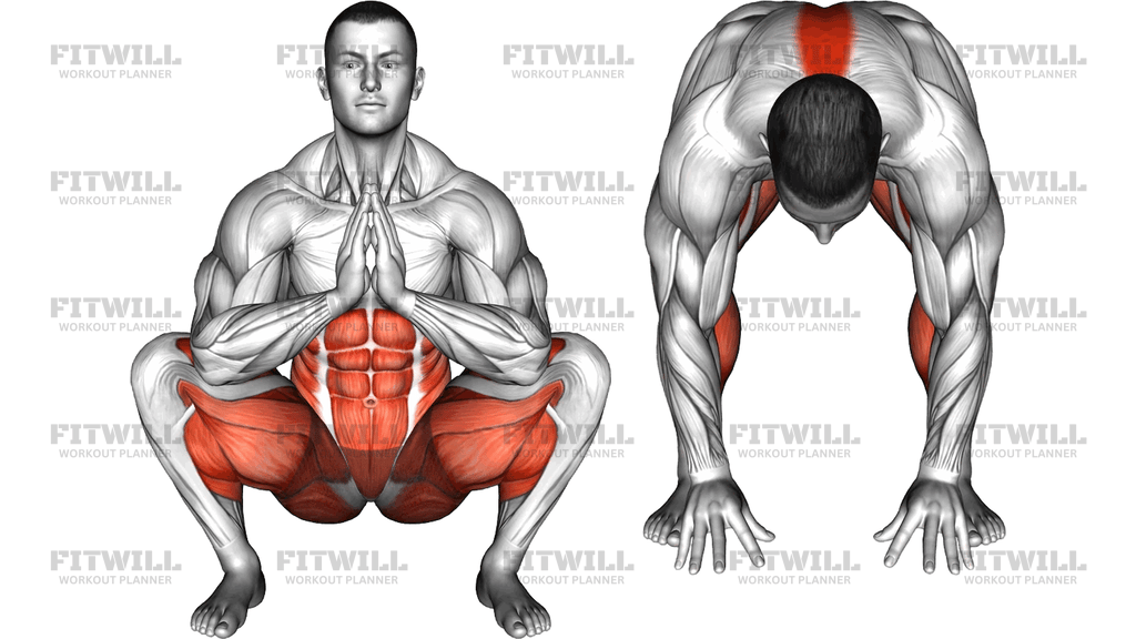 Yoga Squat Dives