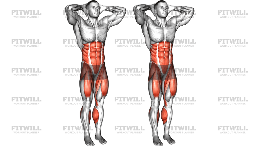 Standing Alternate Leg Lift