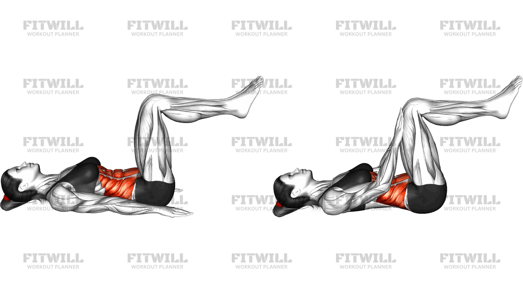 Lying Reverse Abdominal Press