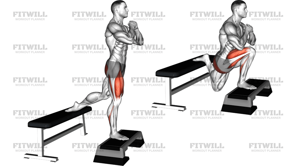Elevated Split Squat