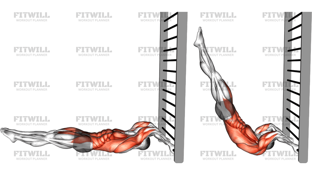Lying Floor Negative Dragon Flag
