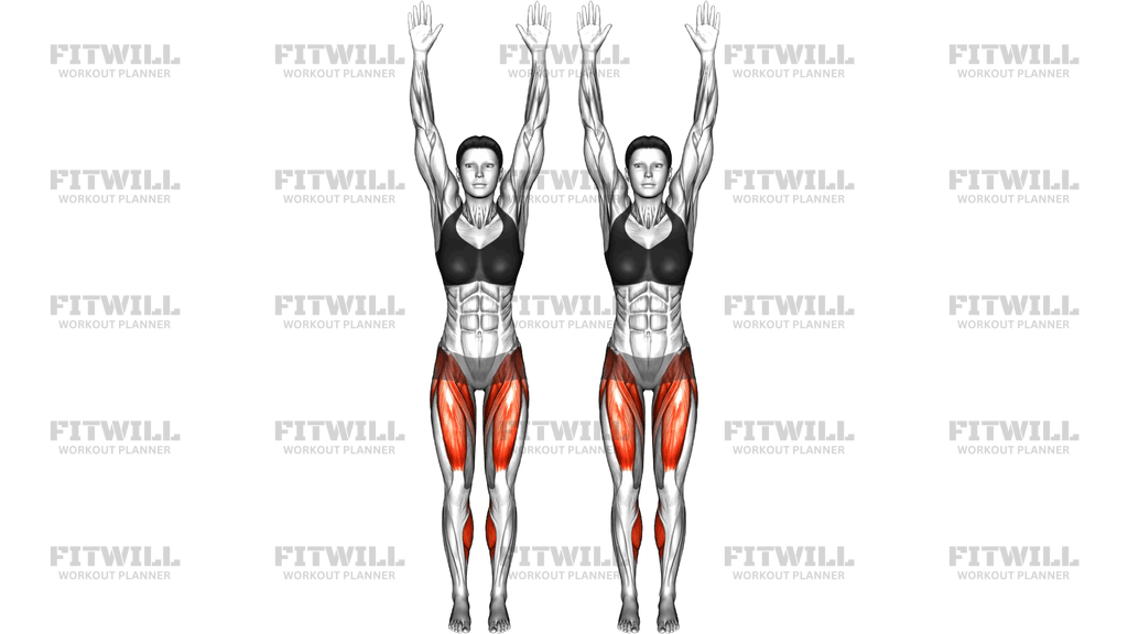 Hands Up Knee Drive
