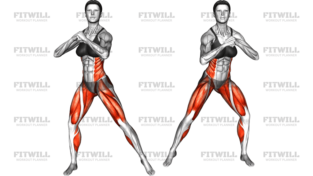 Bodyweight Bouncing Shift