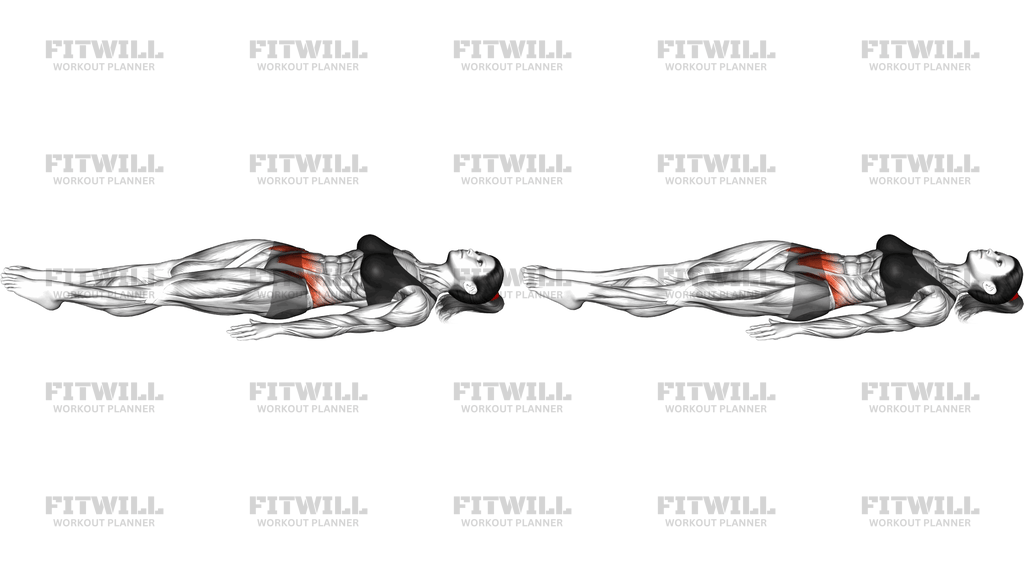 Lying Side Lift Free Lateral Flexion