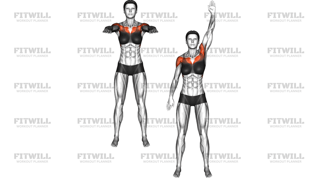 Standing Double Opposite Vertical Open And Double