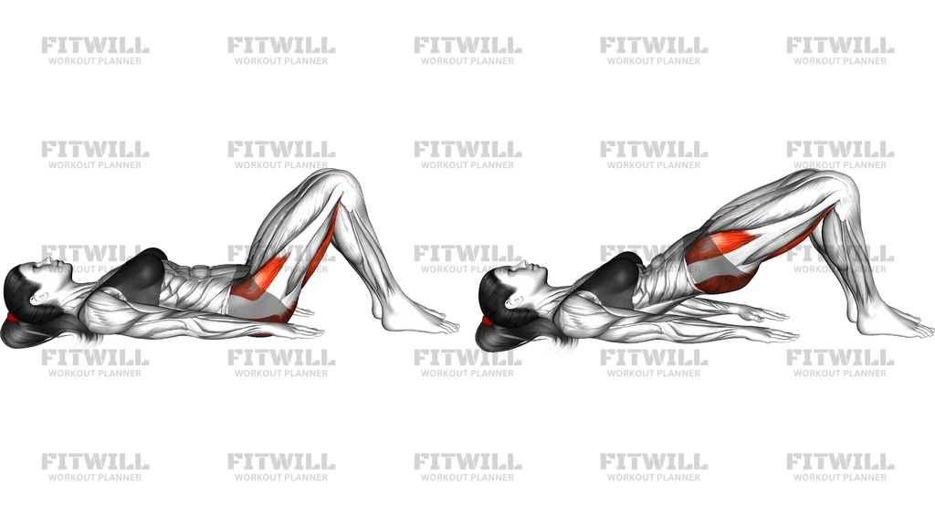 Glute Bridge And Double Open Up