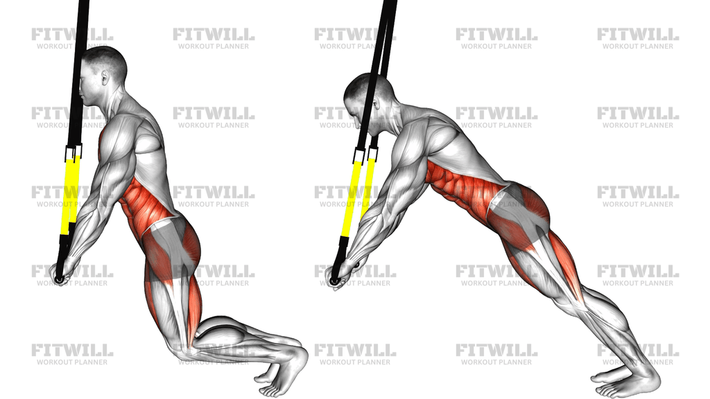 Suspender Incline Plank
