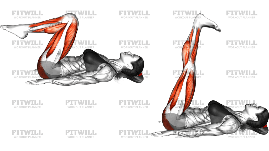 Lying Legs Extension Toes Flexion