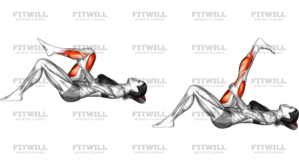 Lying Single Leg Extension
