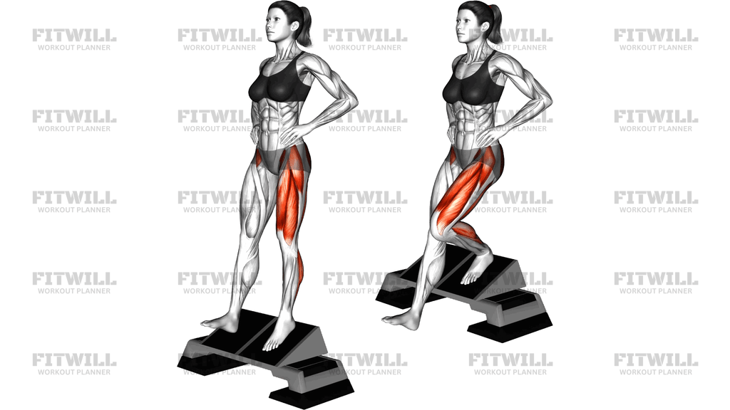 Bodyweight Poliquin Step From Stepbox