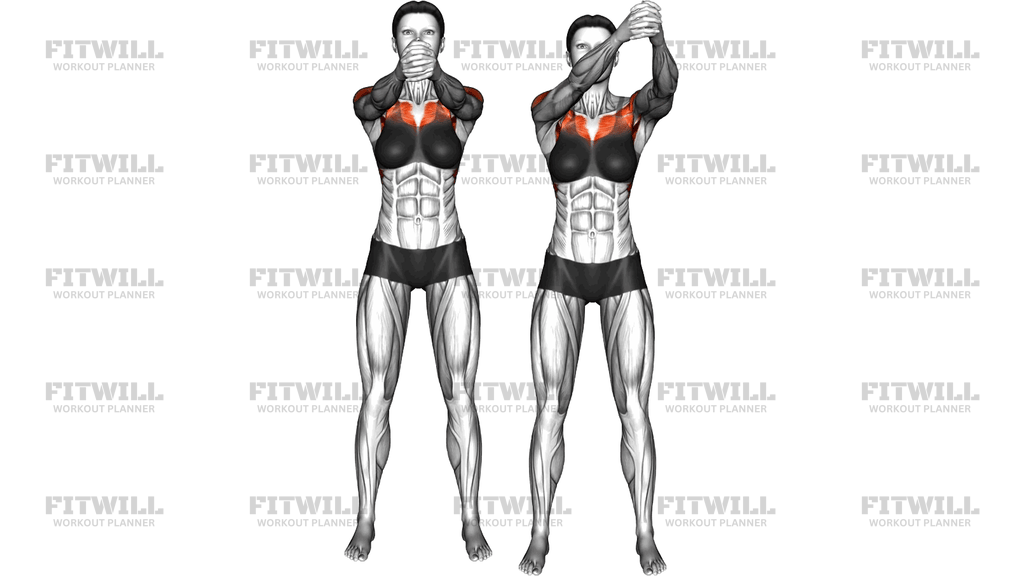 Standing Double Hand Row