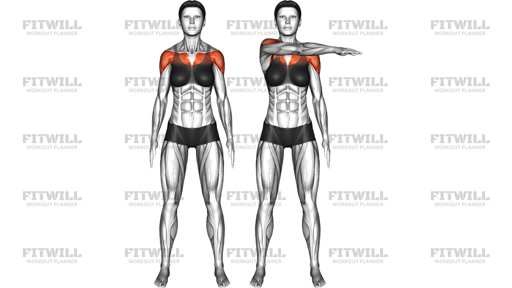 Standing Outer To Inner Arm Throw