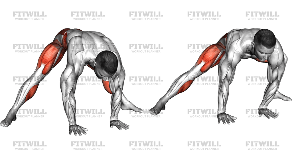 Leaning Forward Side Lunge