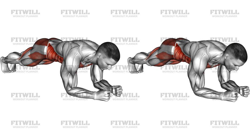 Plank Side Jump