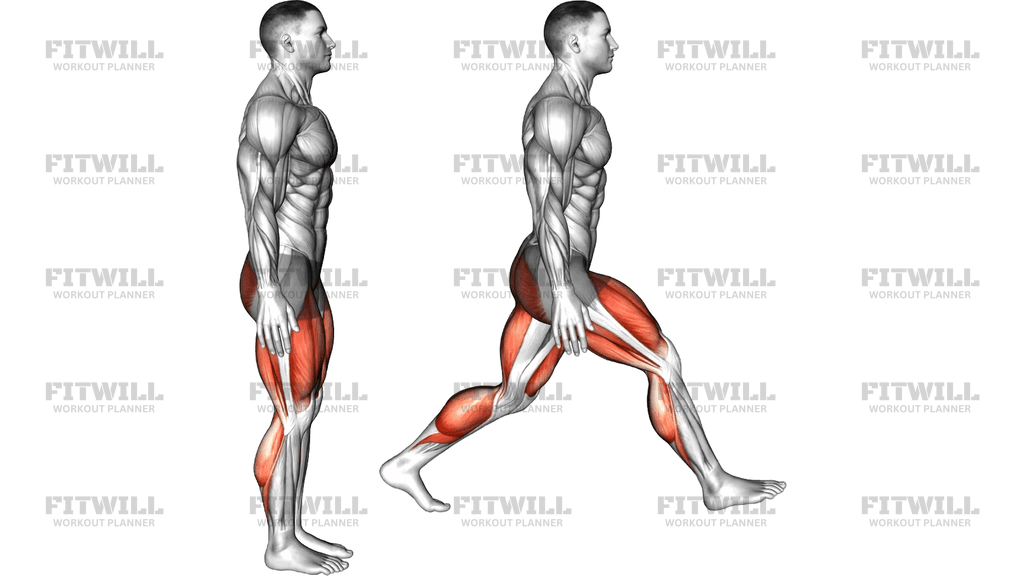 Long Distance Lunge (Low Lunge)