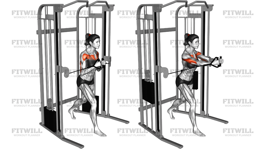 Cable Standing Close Press