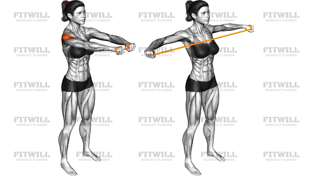 Resistance Band Pull Apart