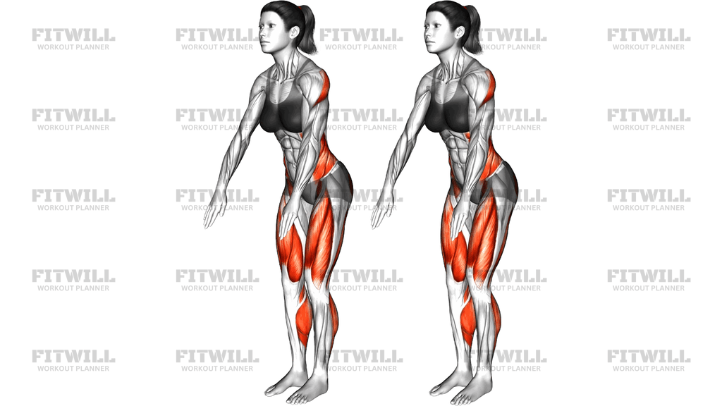 Stepback Arms Back Raise